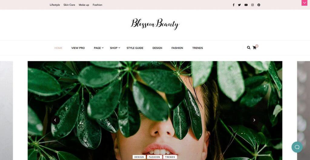 Blossom Beauty WordPress Theme