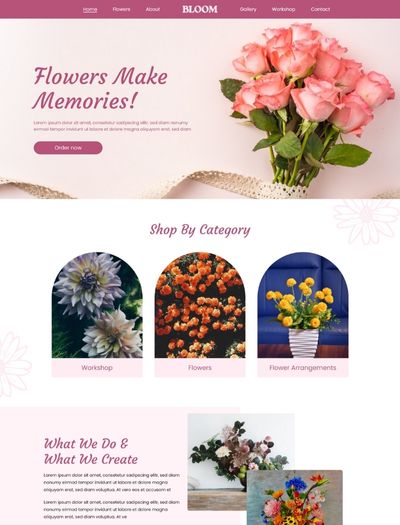 Florist WordPress Theme