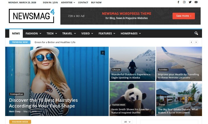 Newsmag WordPress Magazine Themes