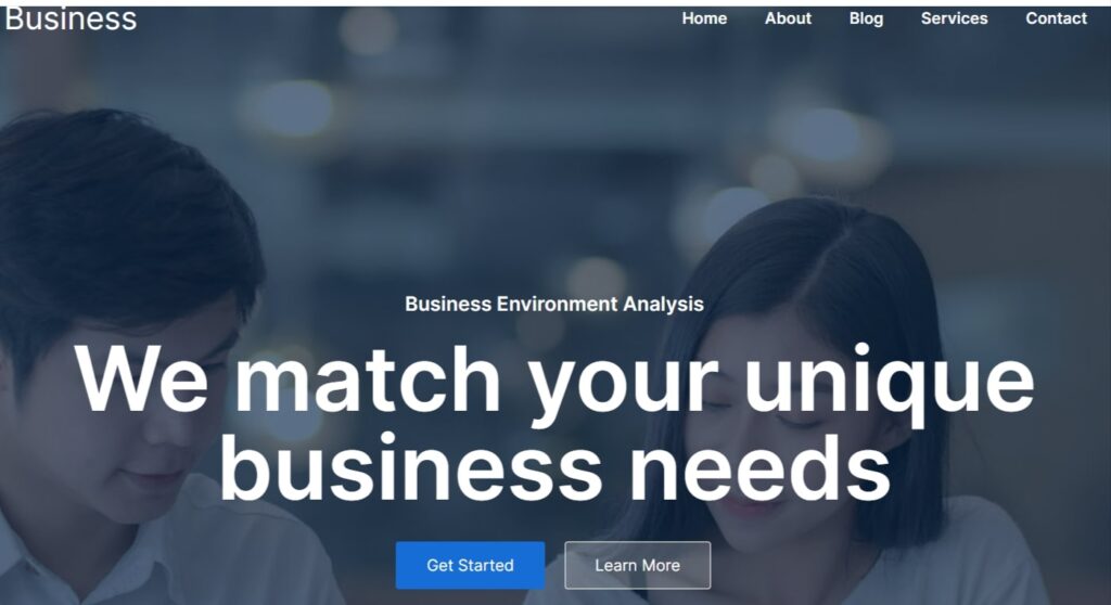 Make a Business Site