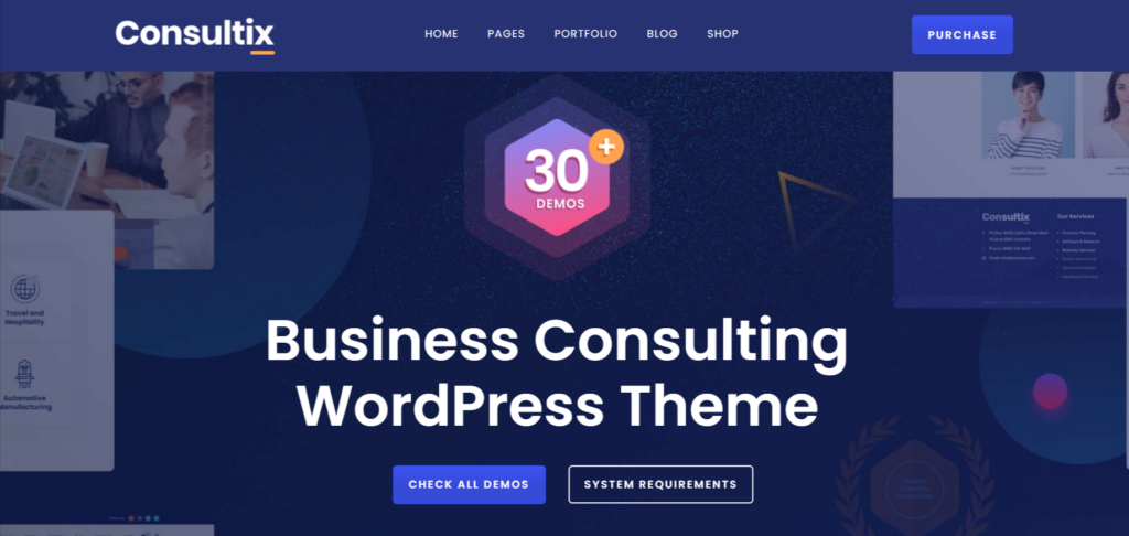 Consultix WordPress Theme