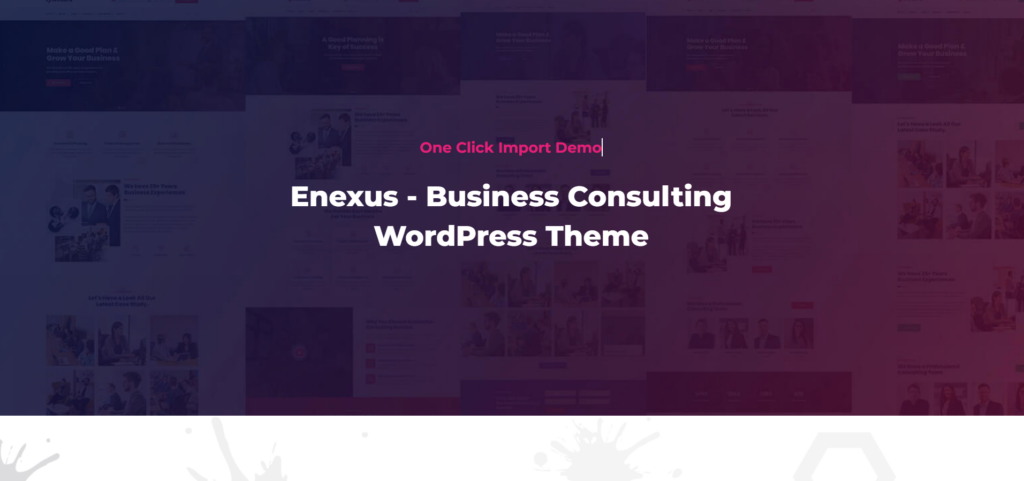 Enexus WordPress Theme