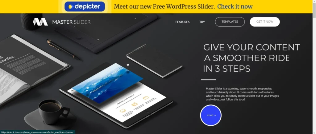 Master Slider - Touch Layer Slider WordPress Plugin
