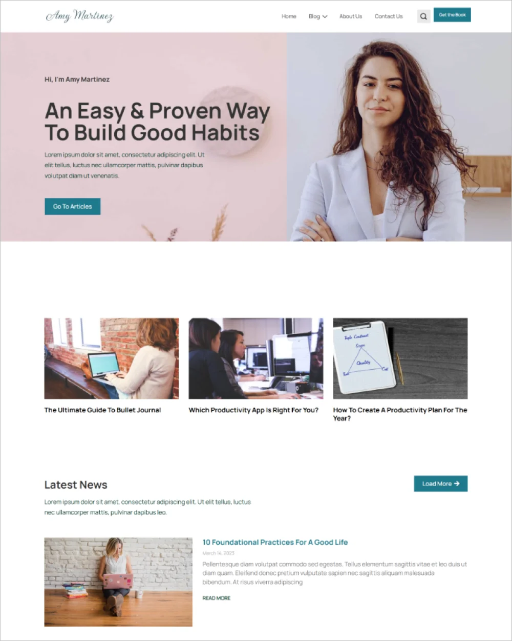 Affiliate Blogging WordPress Template