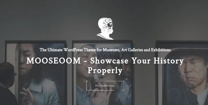 Mooseoom - Art Gallery, Museum & Exhibition WordPress Theme
