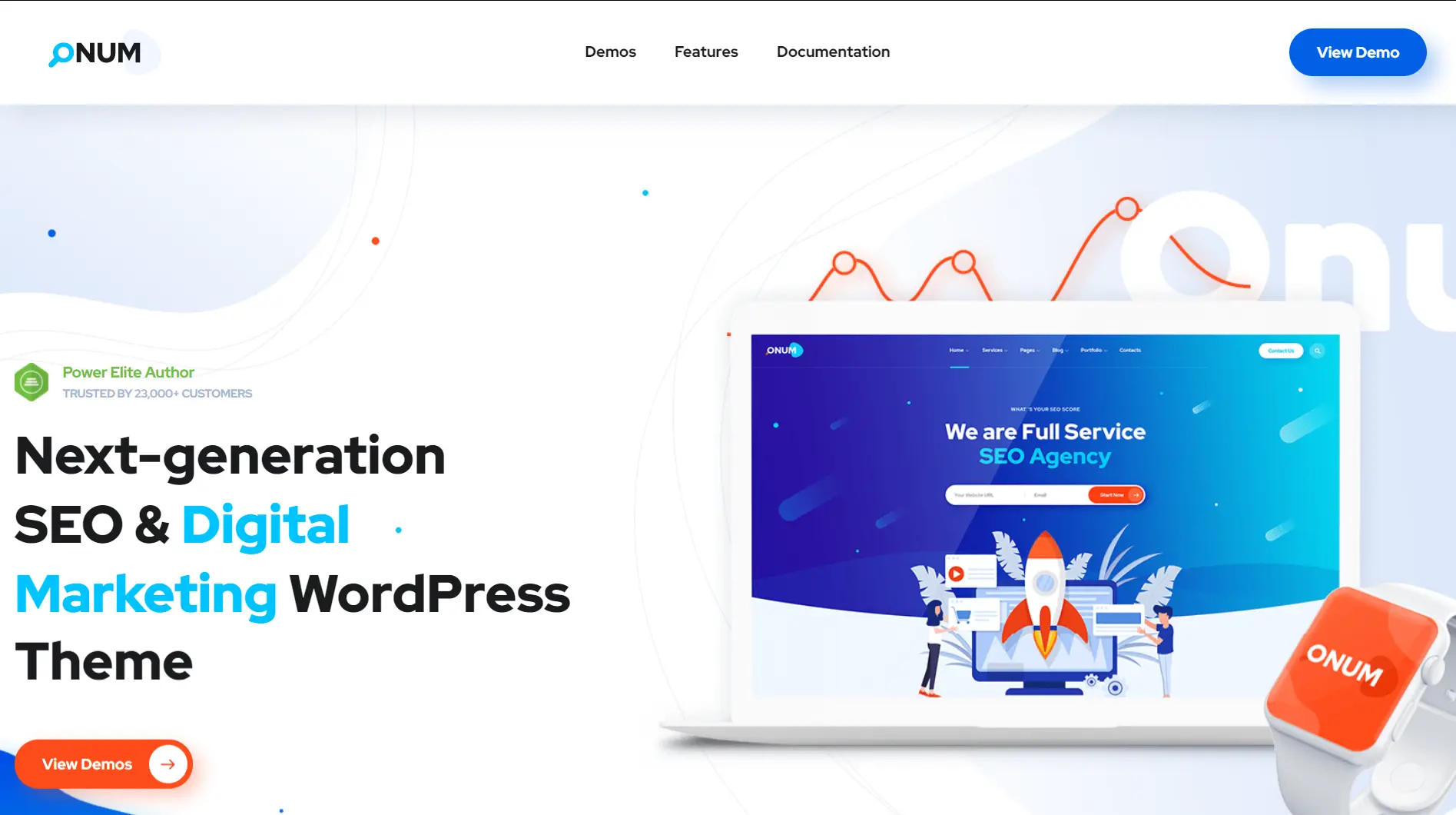 Onum Elementor WordPress Theme