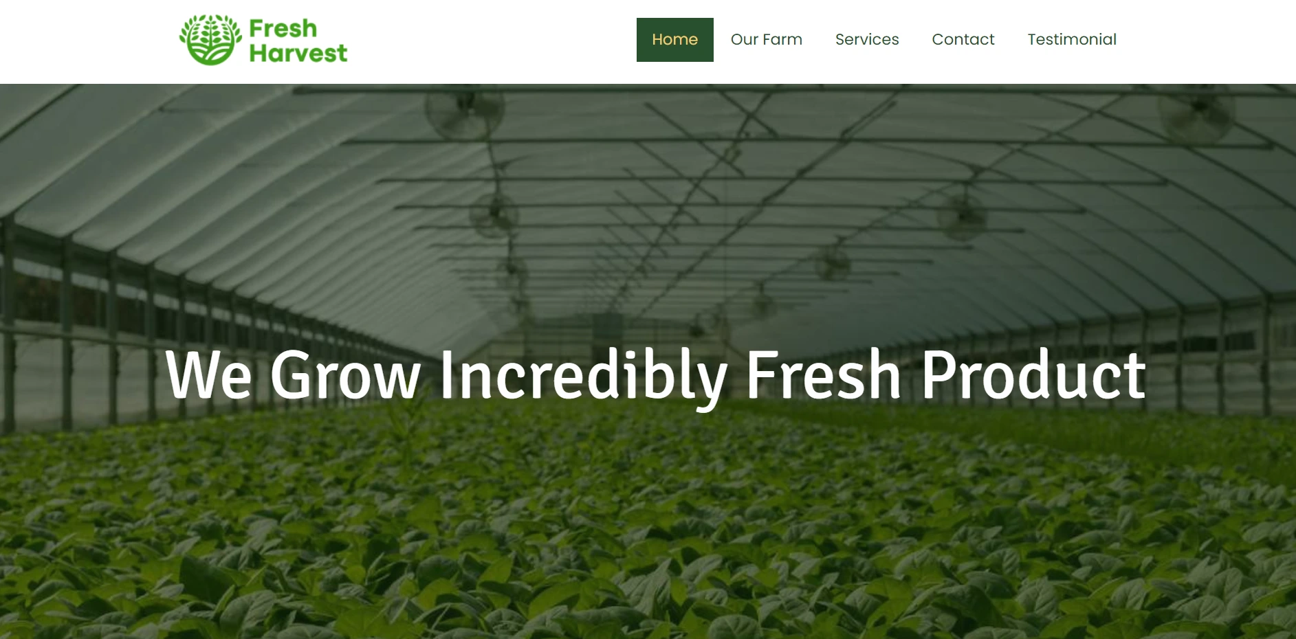 Farmer WordPress template
