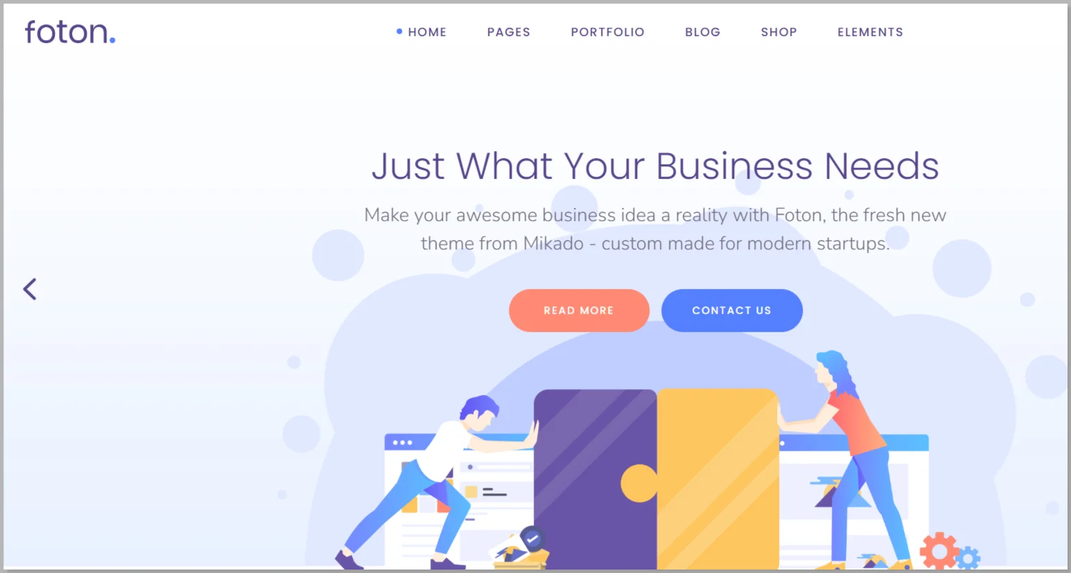 Foton- Software and App Landing Theme