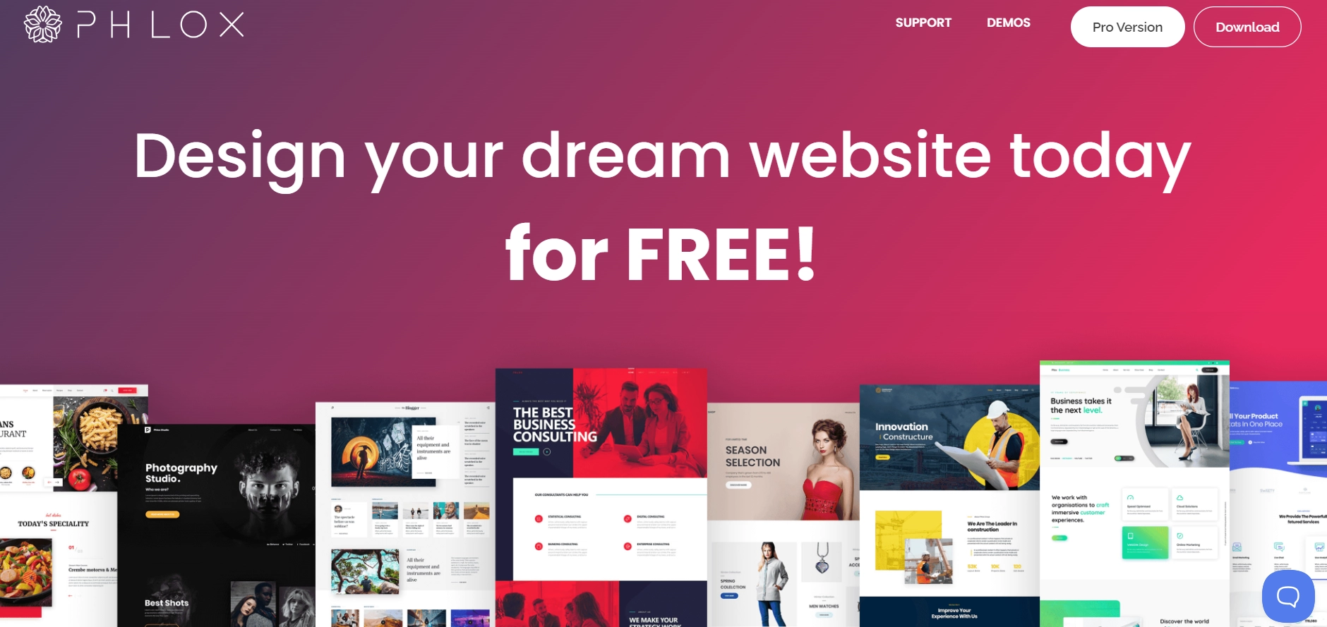 Phlox theme for WordPress