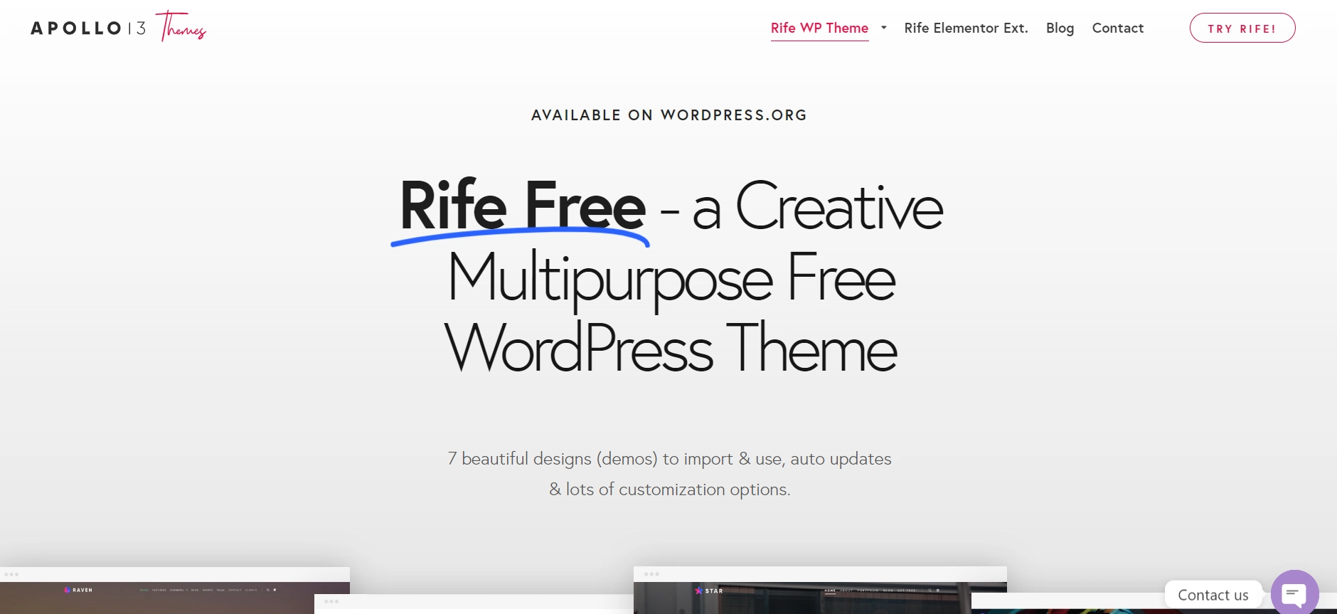 Rife theme