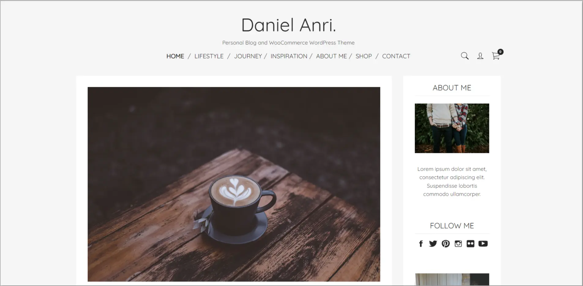 Anri WordPress Theme