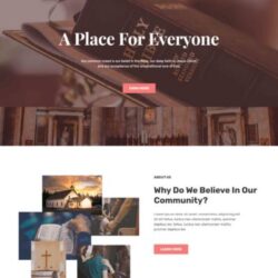 Church Free Starter Template