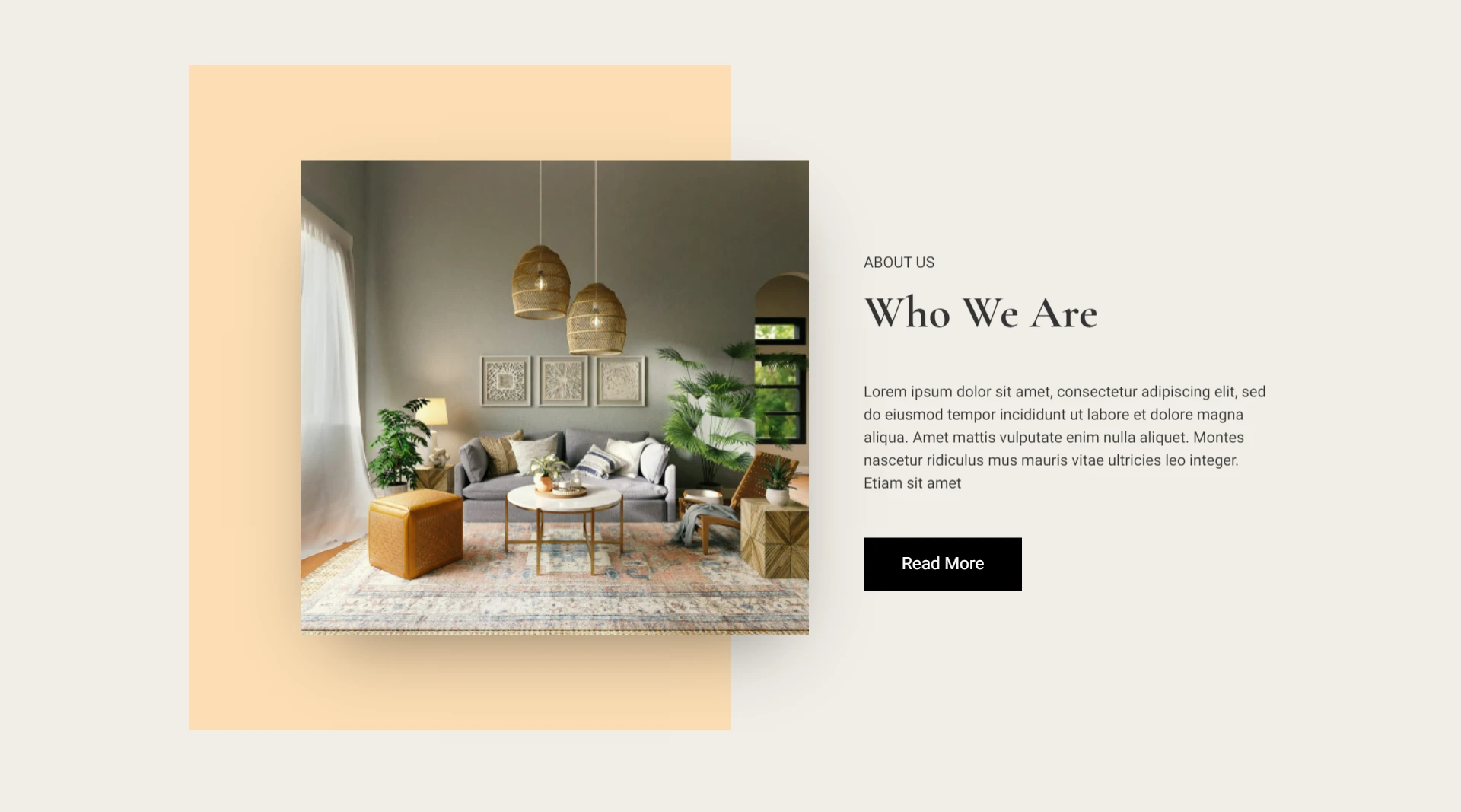 interior design WordPress template