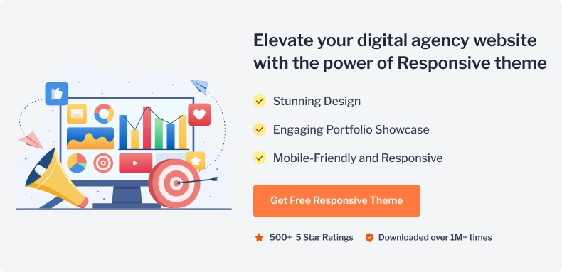Responsive Pro Promotional Banner