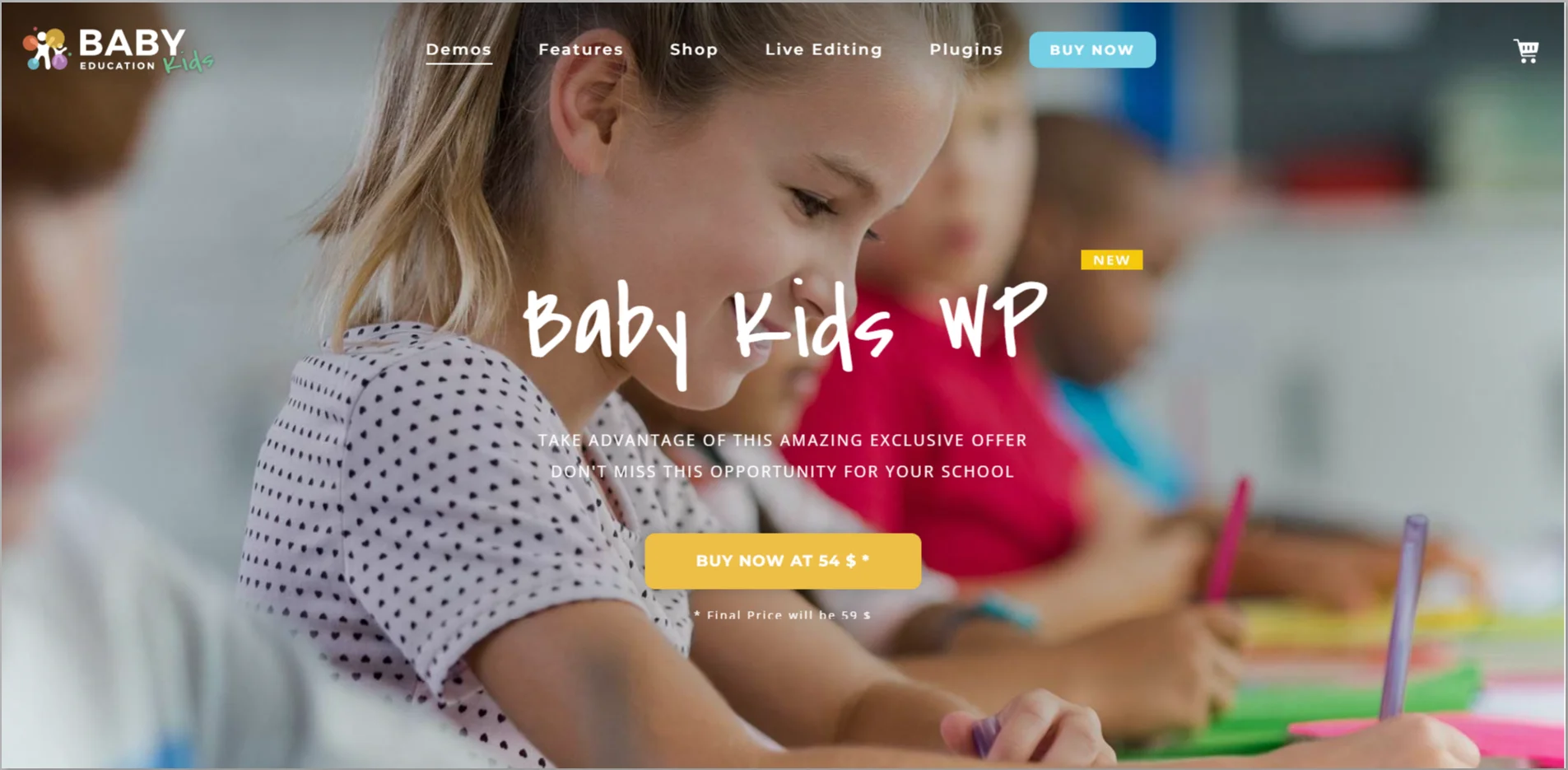 Baby kids theme