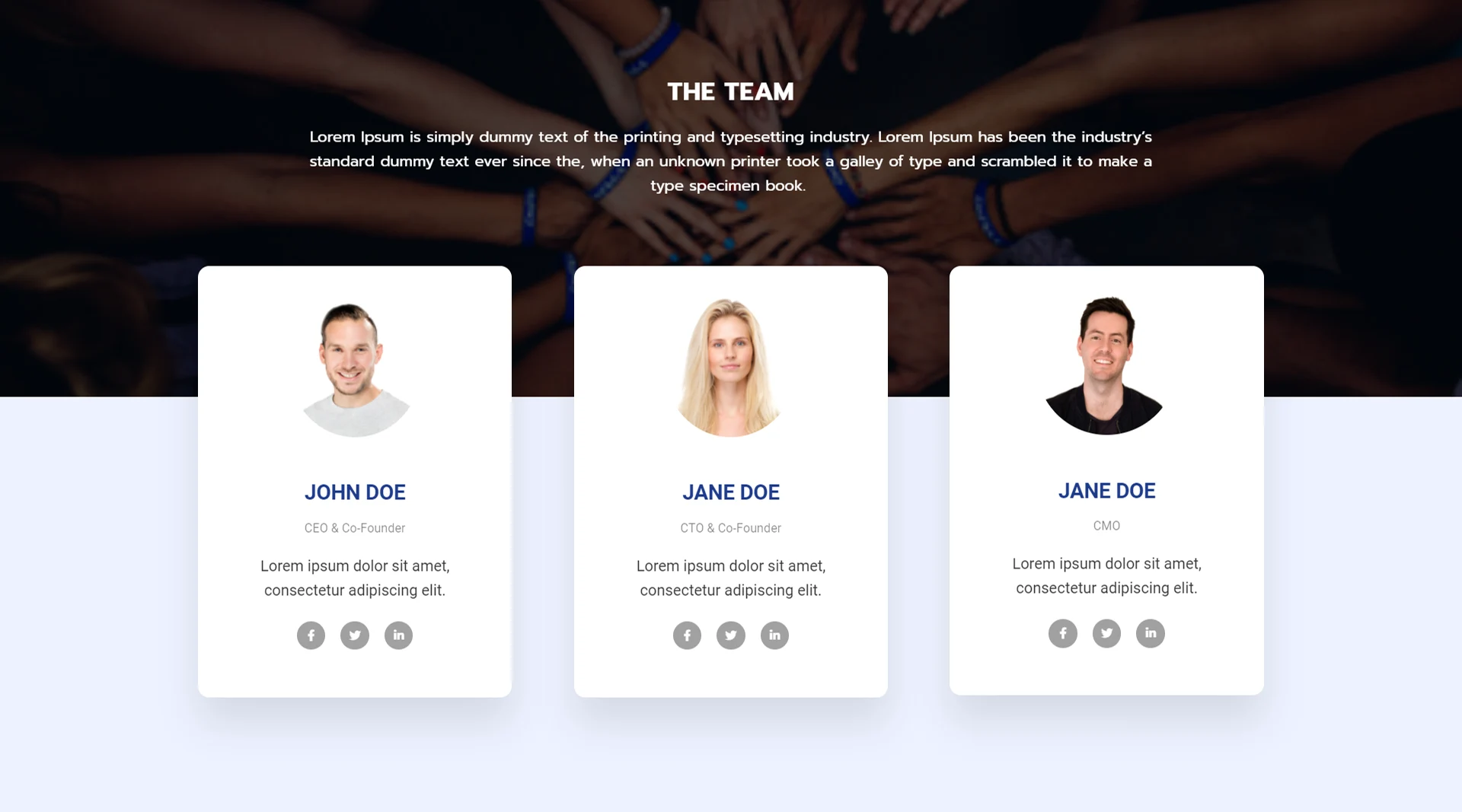 Consultancy - Team