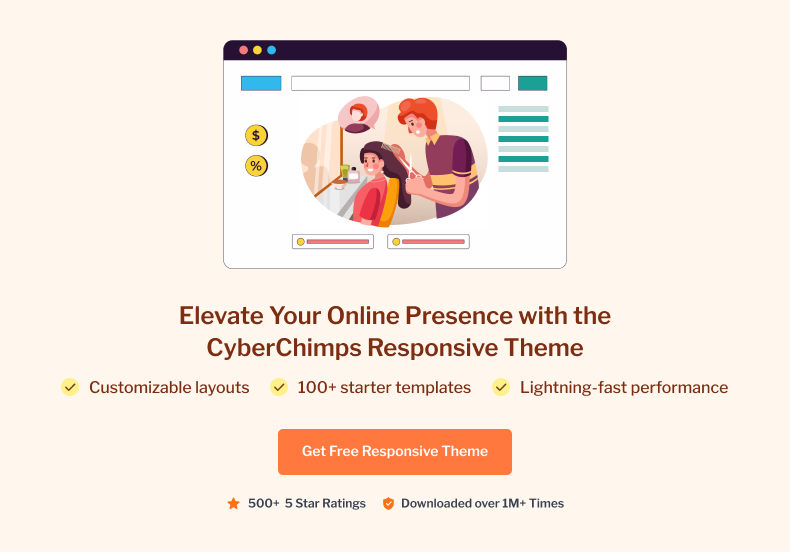Elevate your online presence with the CyberChimps Responsive Theme