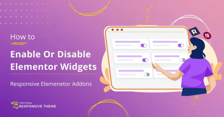 How to Enable or Disable Elementor Widgets