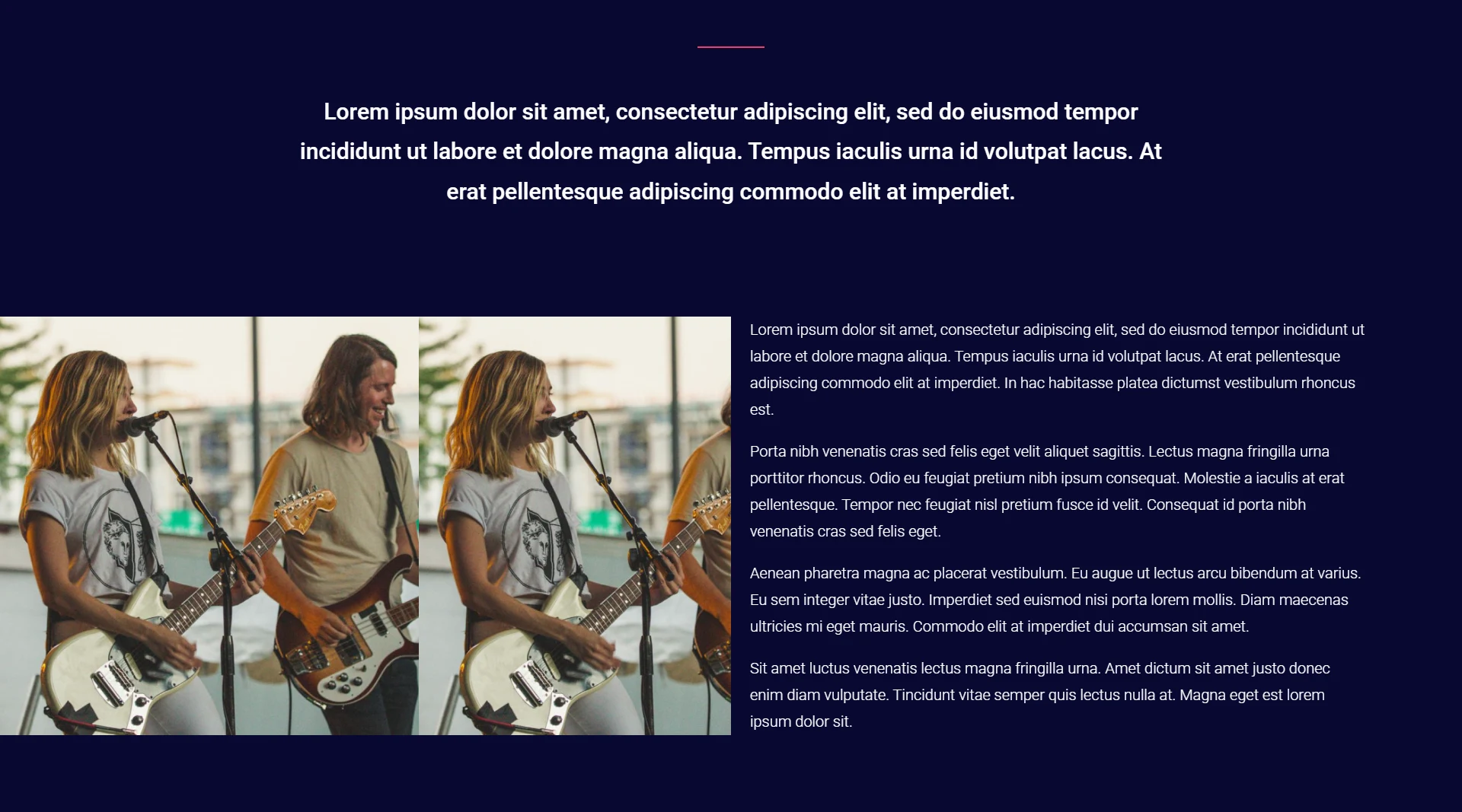 Music Band - About Us