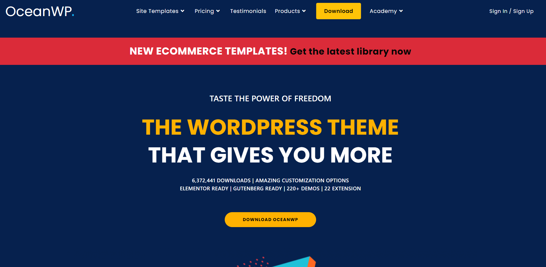 OceanWP theme