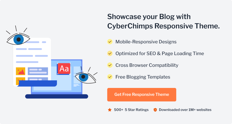 Showcase your blog with responsive theme