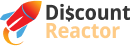 Discount reactor coloured logo