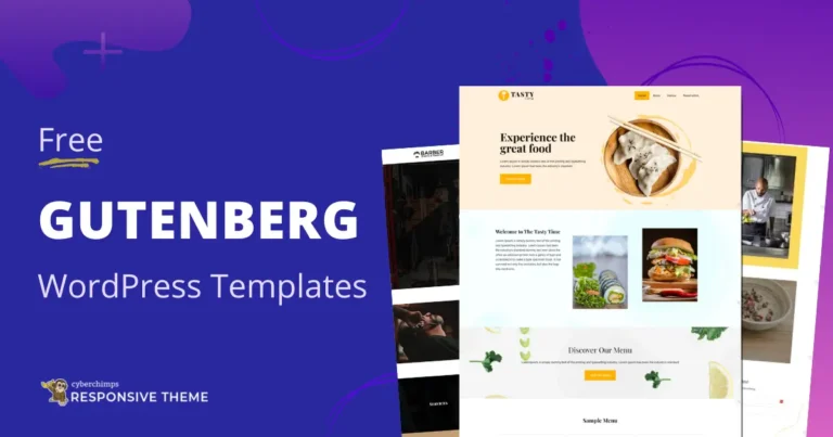 Free Gutenberg Templates
