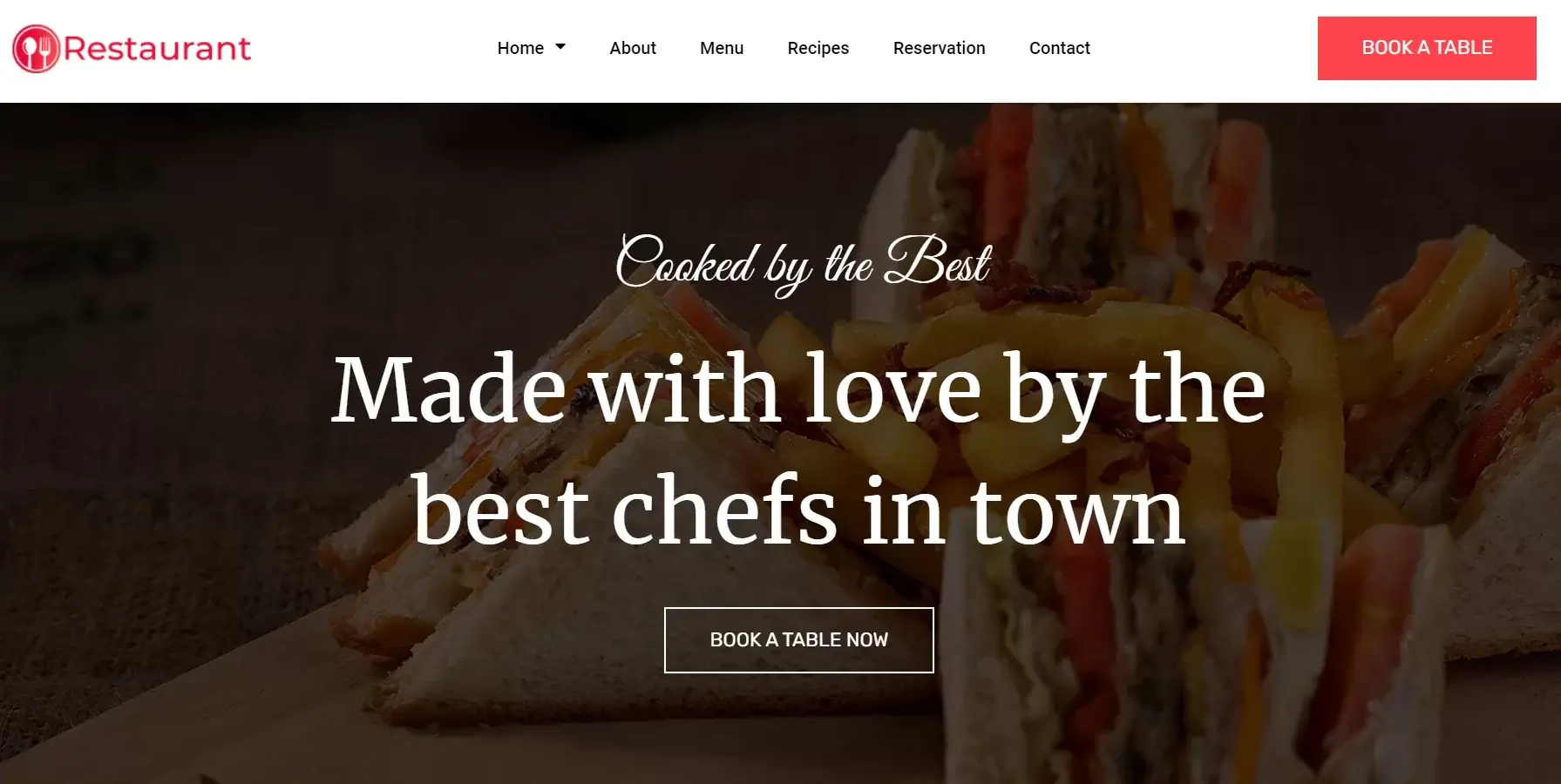 Restaurant WordPress Starter Template