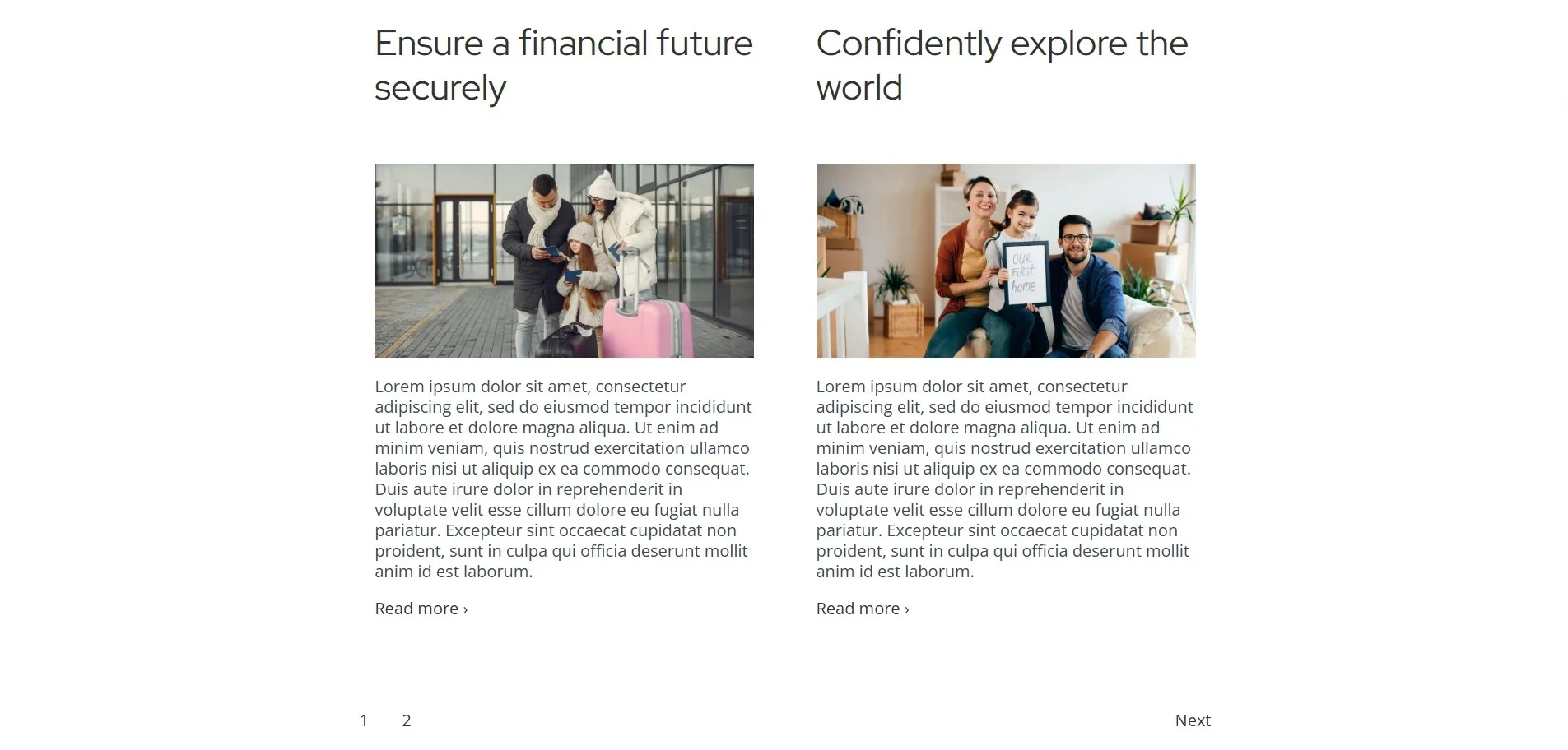 Insurance-Company News page