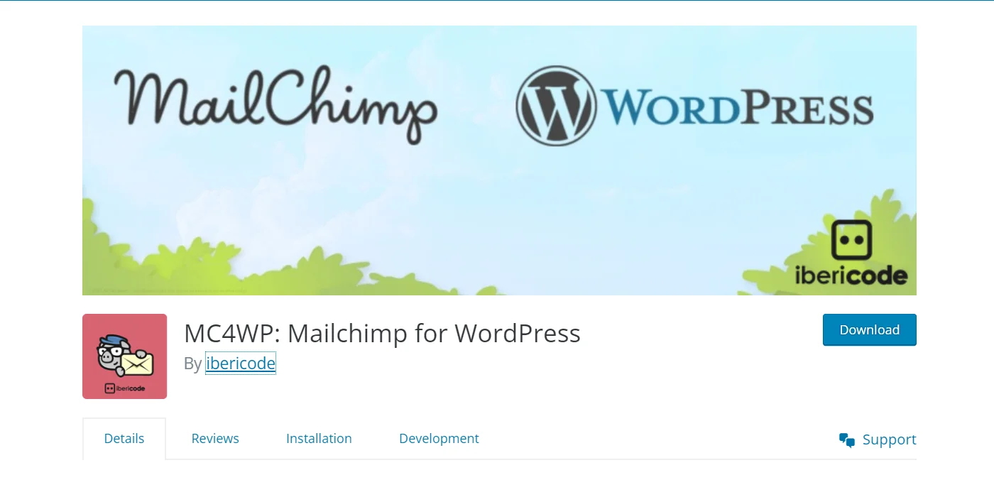 MailChimp - Free WordPress plugins