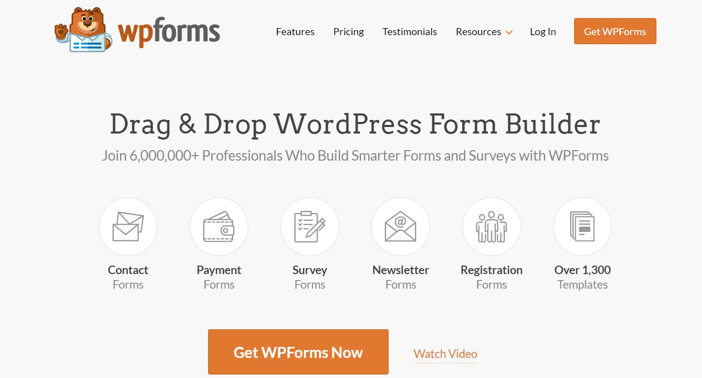 WPForms WordPress plugin