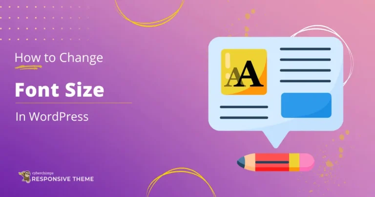 How to Change Font Size in WordPress Theme