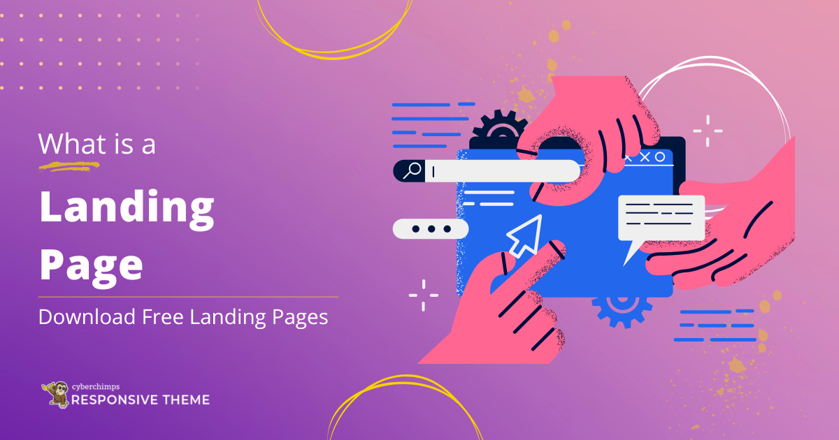 What Is A Landing Page? Download Free Landing Pages