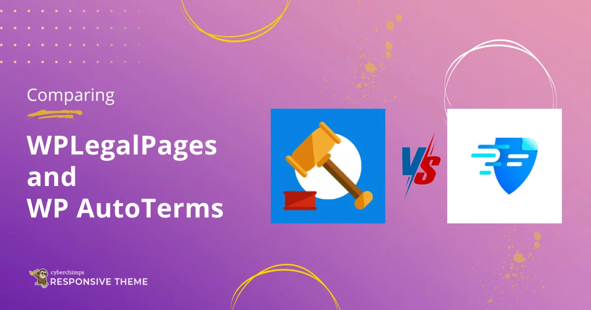 Comparison - WPLegalPages vs WP AutoTerms - featured image