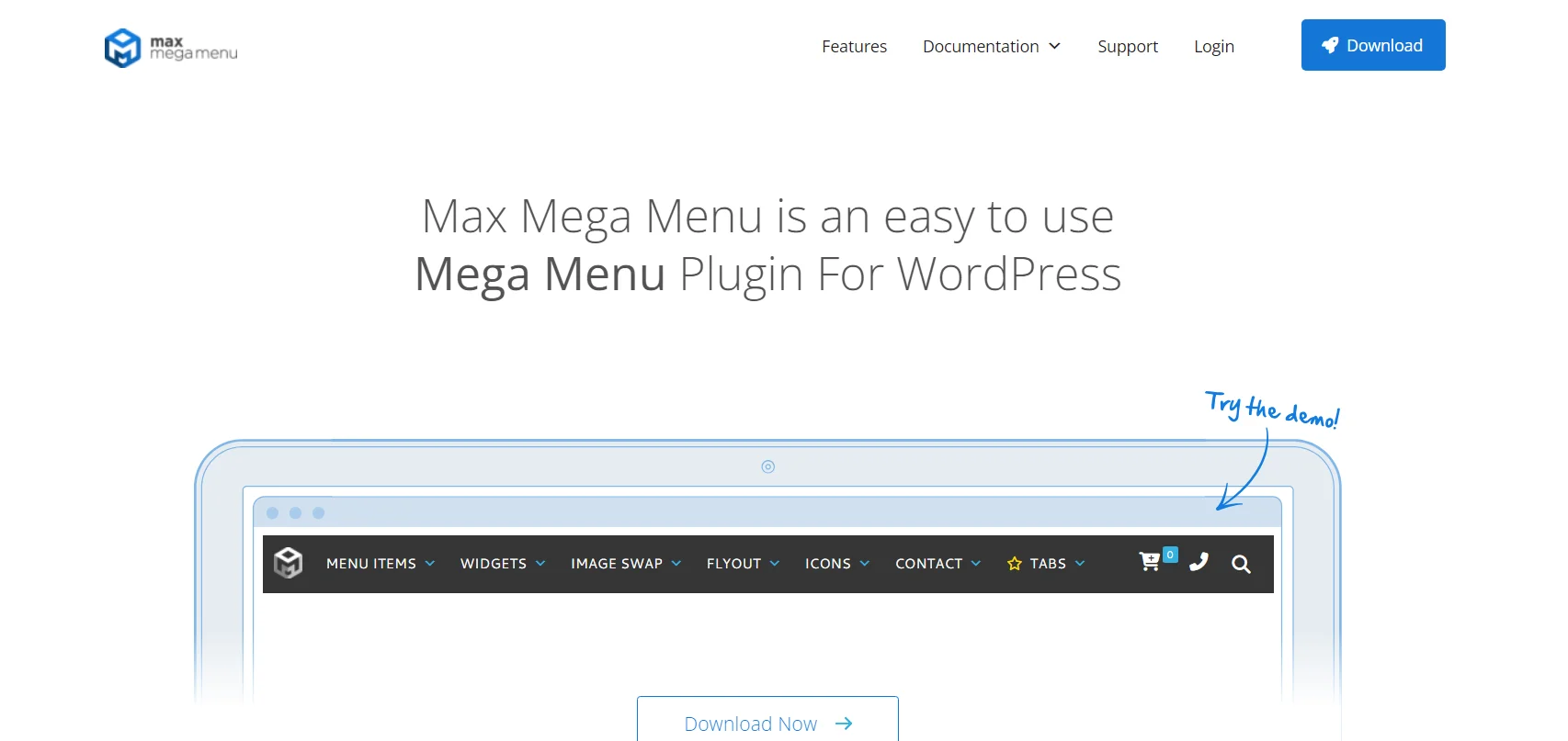 Max mega menu plugin