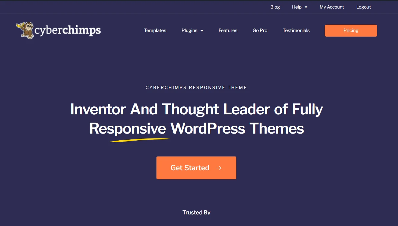Resp[onsive landing page WordPress themes