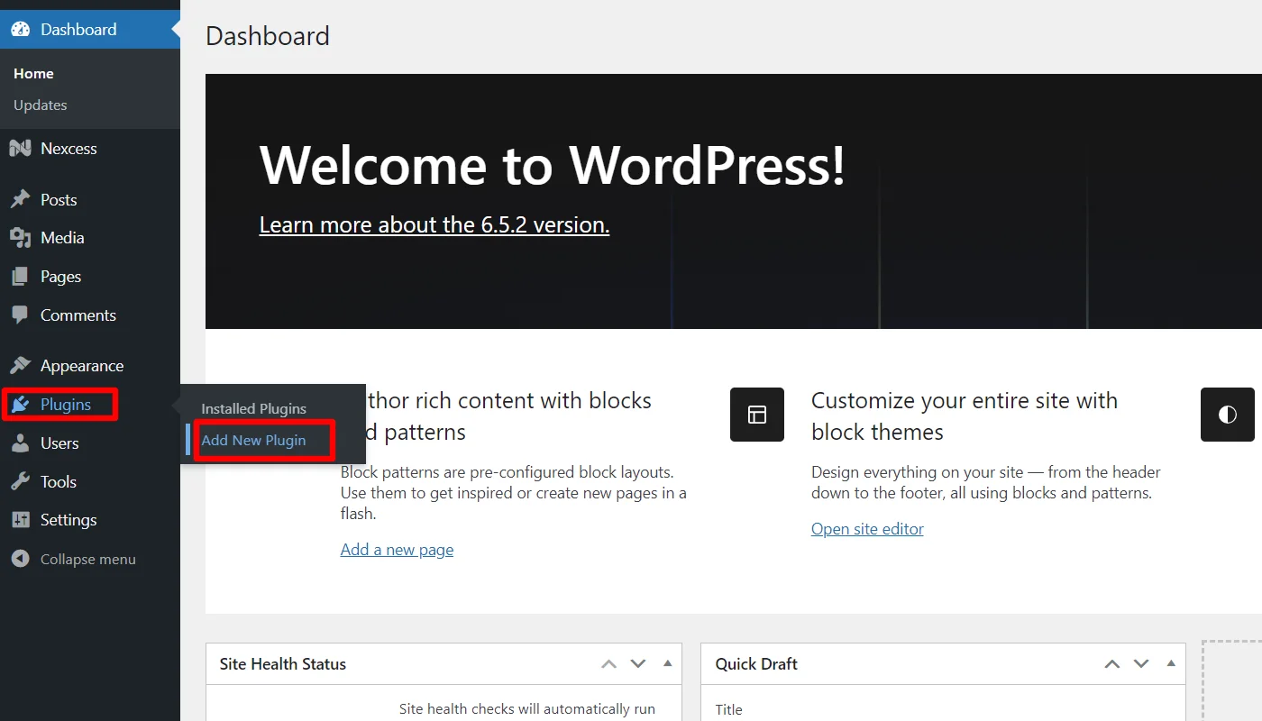 Adding new plugin