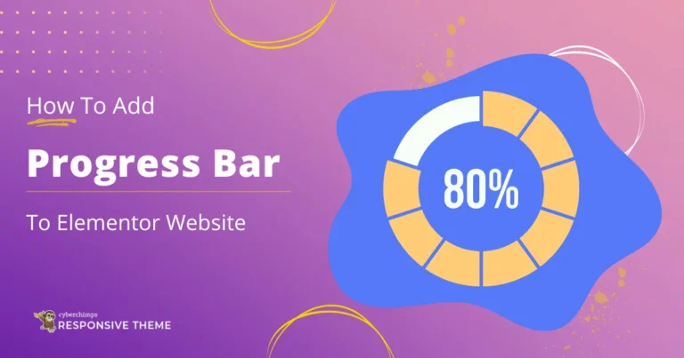 how to add progress bar