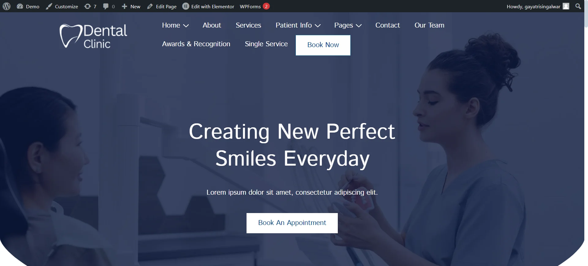 website tenplate