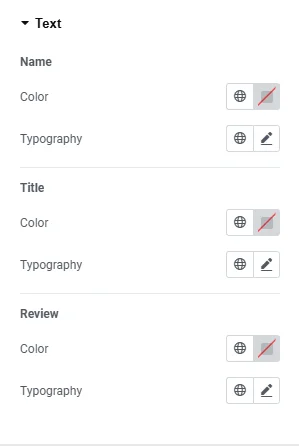 Styling text