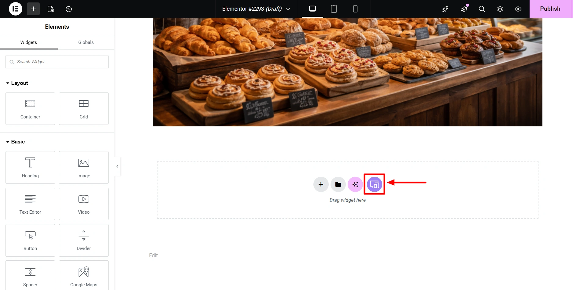 Click on Responsive Starter Templates