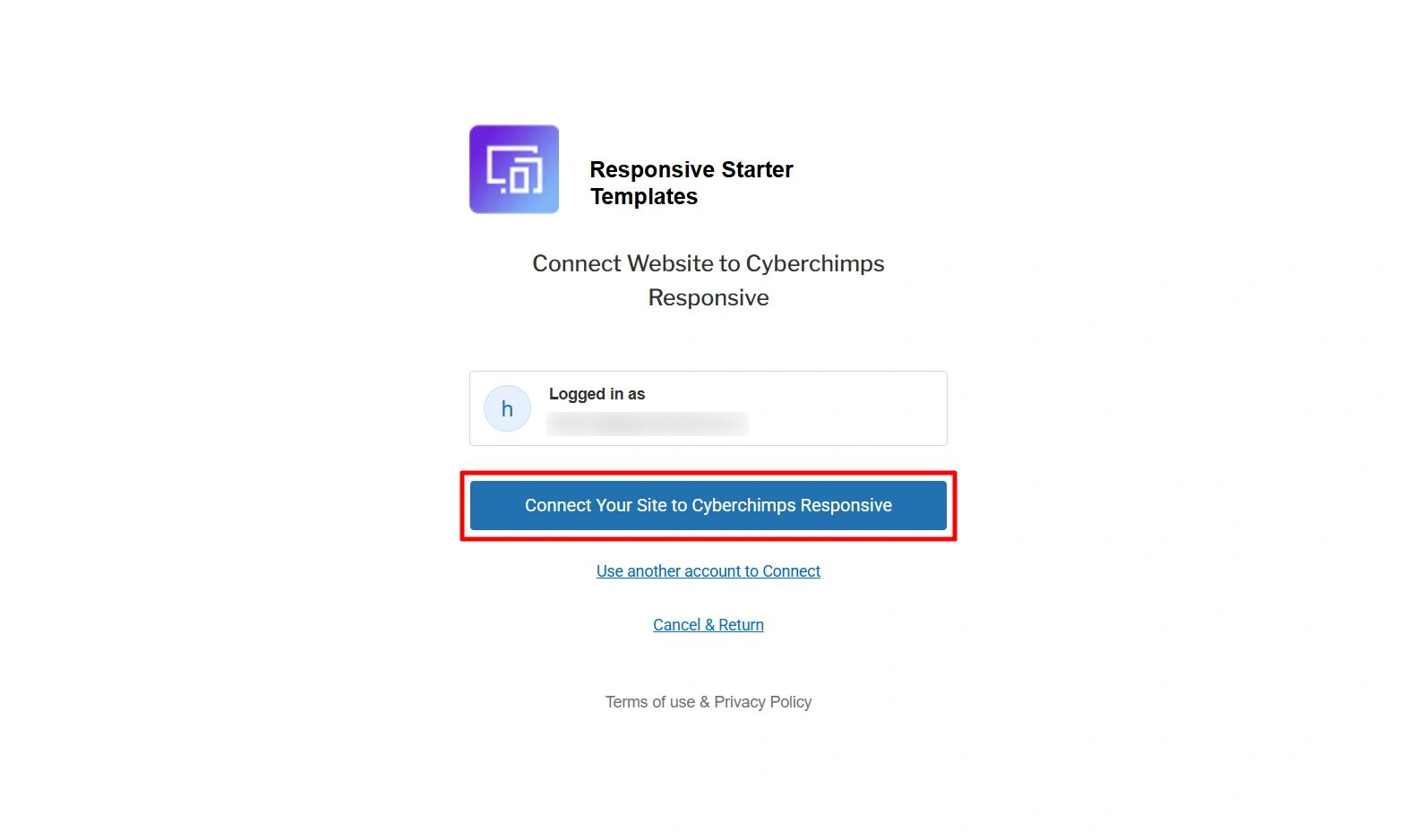 Connect your WordPress