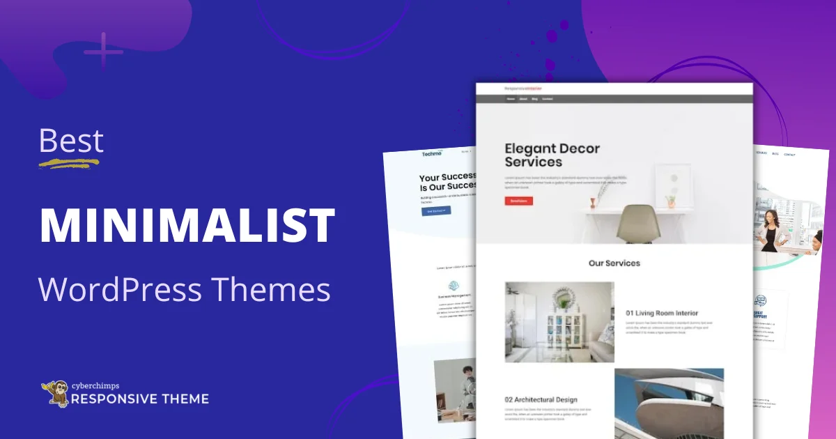 17 Best Minimalist WordPress Themes in 2025