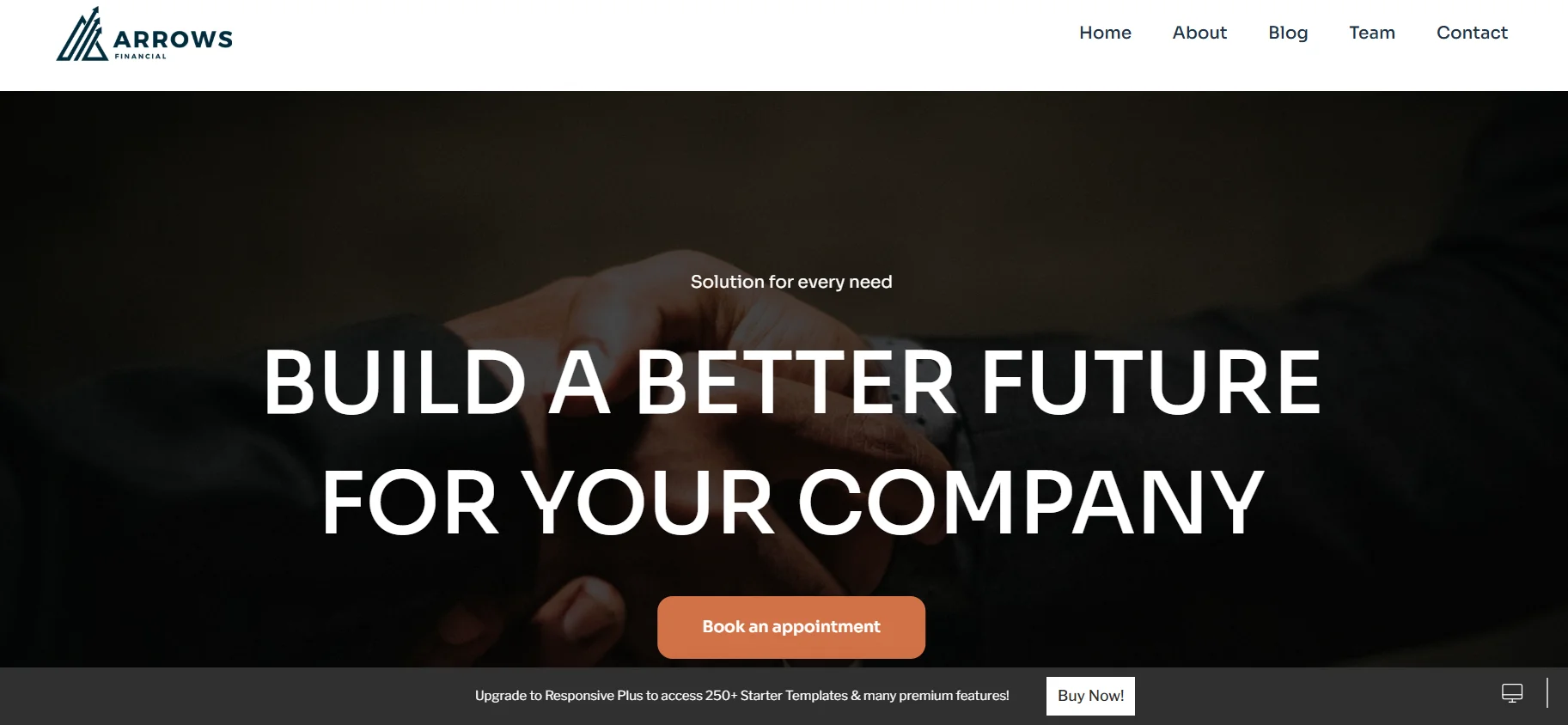 Accounting WordPress Website Templates