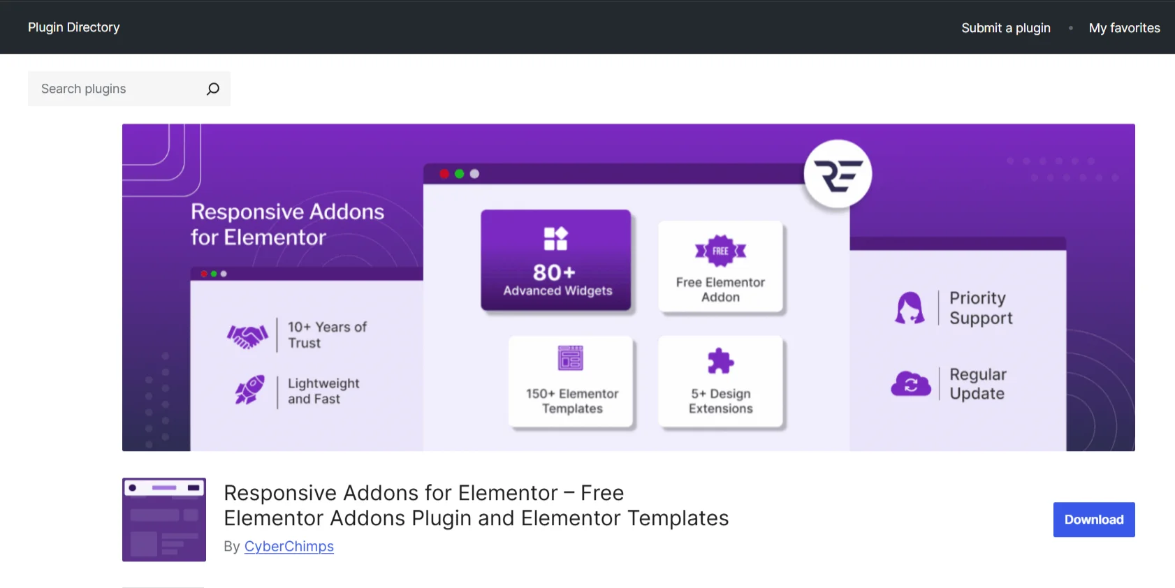 Responsive Addons for Elementor