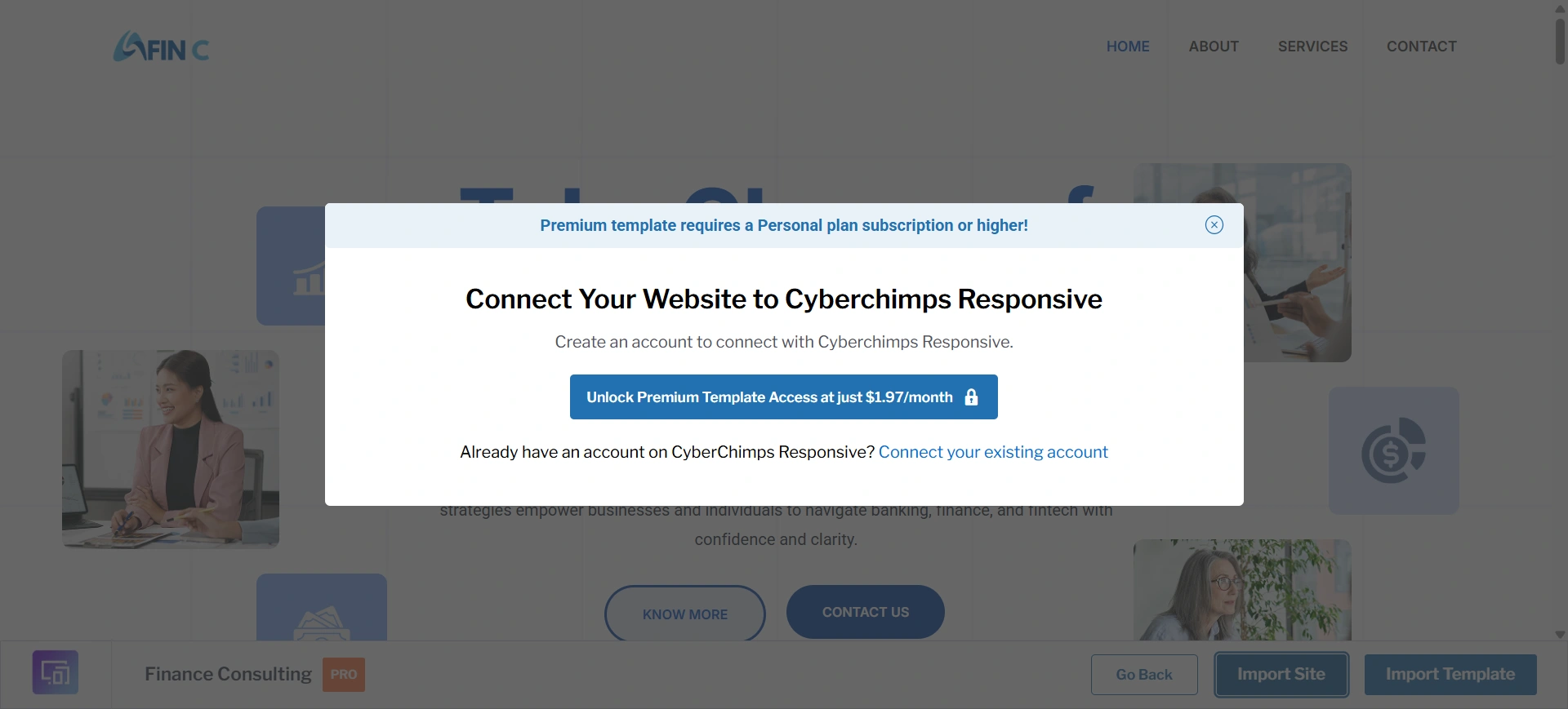 connect site