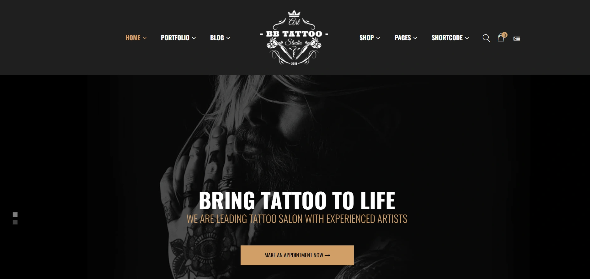 Barber WordPress Theme