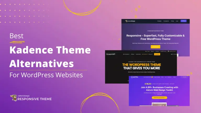 Best Kadence Theme Alternatives for WordPress Websites